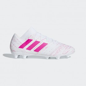 A3164 รองเท้าฟุตบอล รองเท้าสตั๊ด ADIDAS Nemeziz 18.2 FG -White /Shock pink