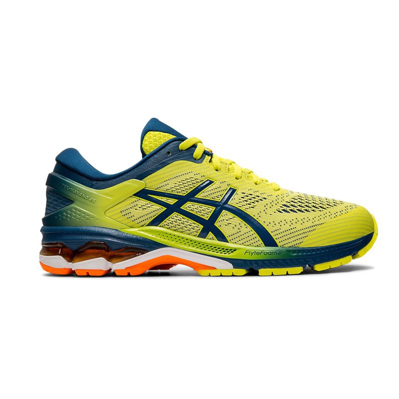 asics kayano 26 sour yuzu