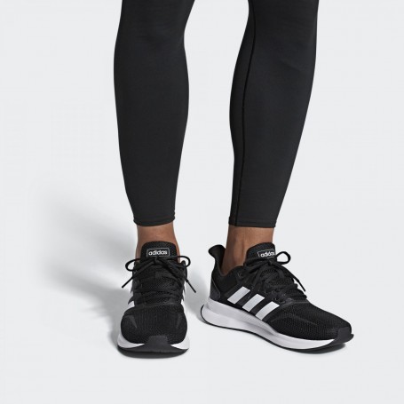 A4315 รองเท้าวิ่ง adidas Runfalcon-Black/White