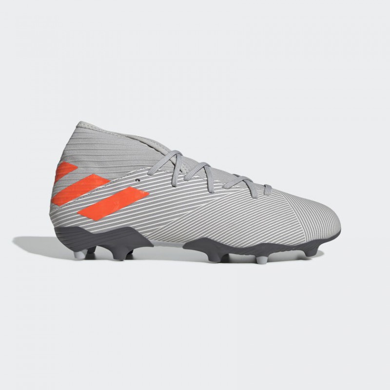 grey adidas football boots