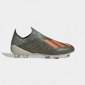 A4665 Football Boots ADIDAS X 19+ FG - Legacy Green/Solar Orange/Chalk White