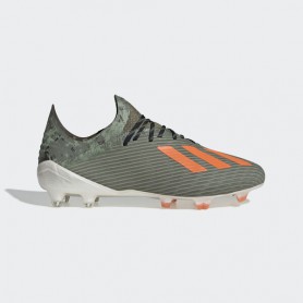A4666 Football Boots ADIDAS X 19.1 FG -Legacy Green/Solar Orange/Chalk White