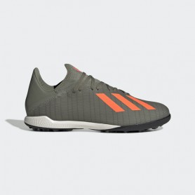 A4668 Football Boots ADIDAS X 19.1 TF -Legacy Green/Solar Orange/Chalk White