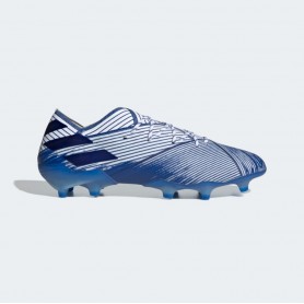 A4901 Football Boots ADIDAS Nemeziz 19.1 FG -Cloud White/Team Royal Blue/Team Royal Blue