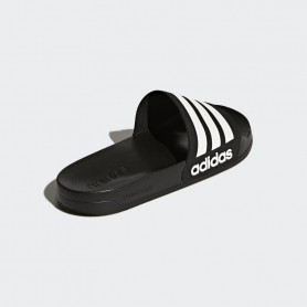 adidas black cloudfoam slides