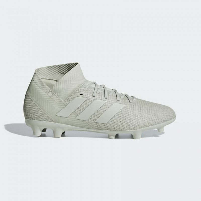 A1650* รองเท้าฟุตบอล รองเท้าสตั๊ด ADIDAS Nemeziz 18.3 FG -Ash Silver/Running White