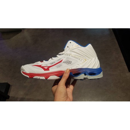 mizuno wave lightning z5 mid white