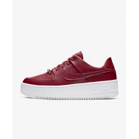 N4282 รองเท้า ผู้หญิง Nike Air Force 1 Sage Low-Team Red/Noble Red/Team Red