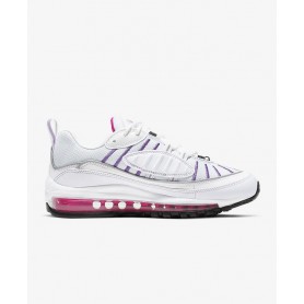 N4286 รองเท้า ผู้หญิง Nike Air Max 98-Football Grey/Summit White/Amethyst Tint/Black