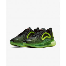 N4366 รองเท้า Nike Air Max 720-Black/Volt/Bright Crimson