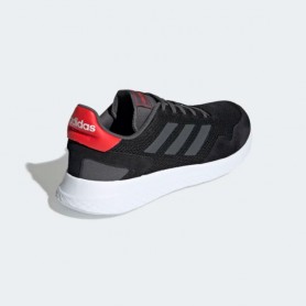 A4499 Men Sport Inspired adidas Archivo Shoes-Core Black/Grey Six/Active Red