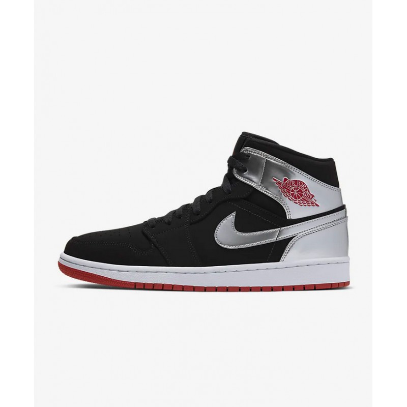 red black silver jordan 1