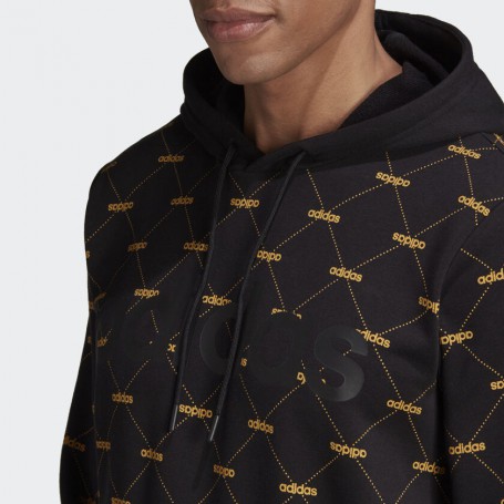 adidas linear graphic hoodie