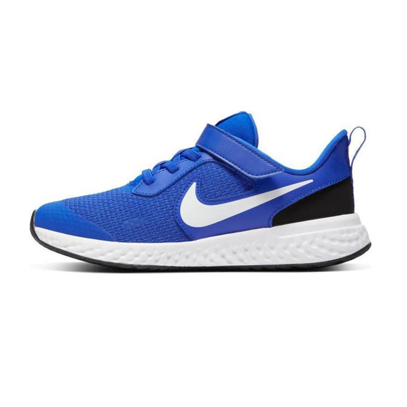 N4753 Childrens Trainers Shoes NIKE Revolution 5-Blue/White
