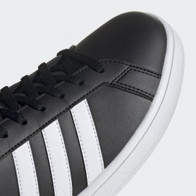 A4607 Men's Tennis adidas CourtJam Bounce-Cloud White/Core Black/Light Solid Grey