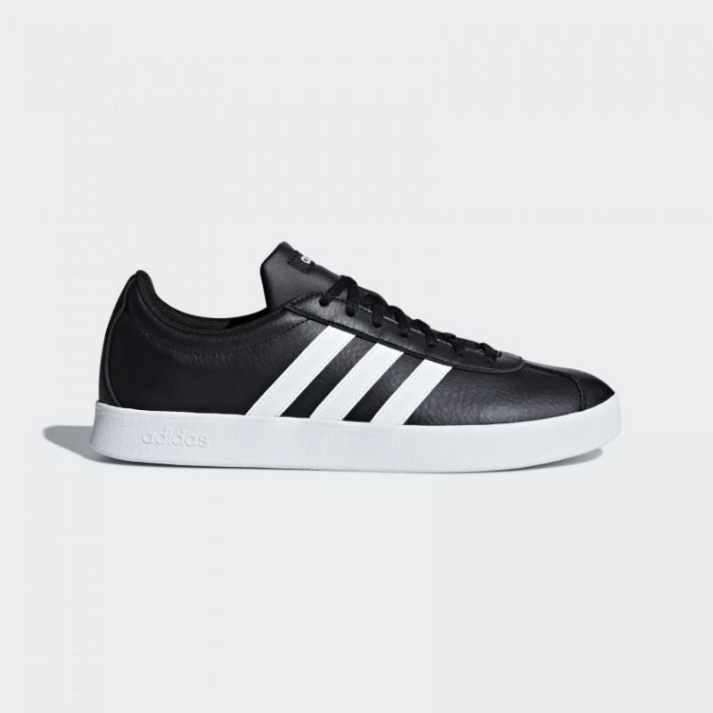 A5081 รองเท้าเทนนิส ADIDAS VL COURT 2.0 -BLACK / WHITE