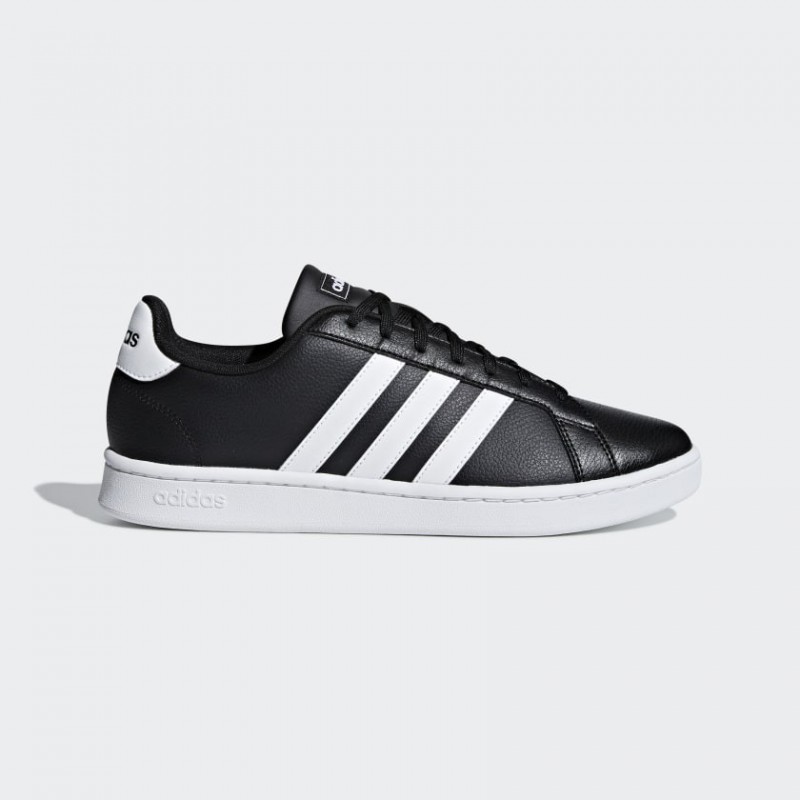 A5082 รองเท้าเทนนิส ADIDAS GRAND COURT -BLACK / WHITE