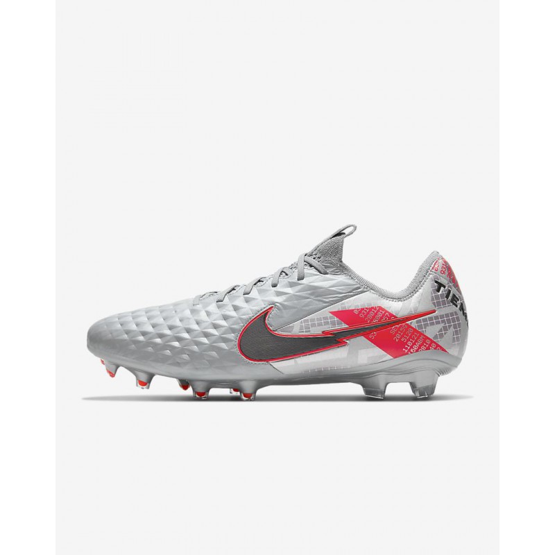 N4796 Football Boots Nike Tiempo Legend 8 Elite FG-Laser Crimson/Black/White