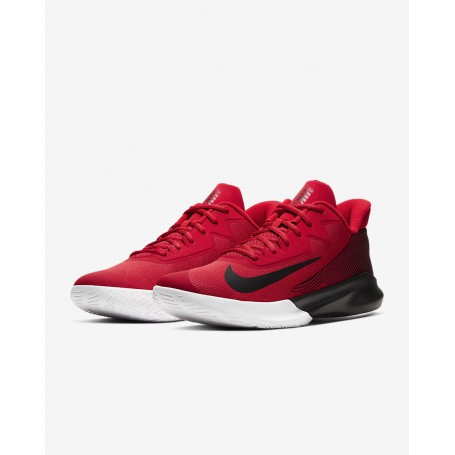 N5535 รองเท้าบาสเกตบอล Nike Precision 4 -University Red/White/Black