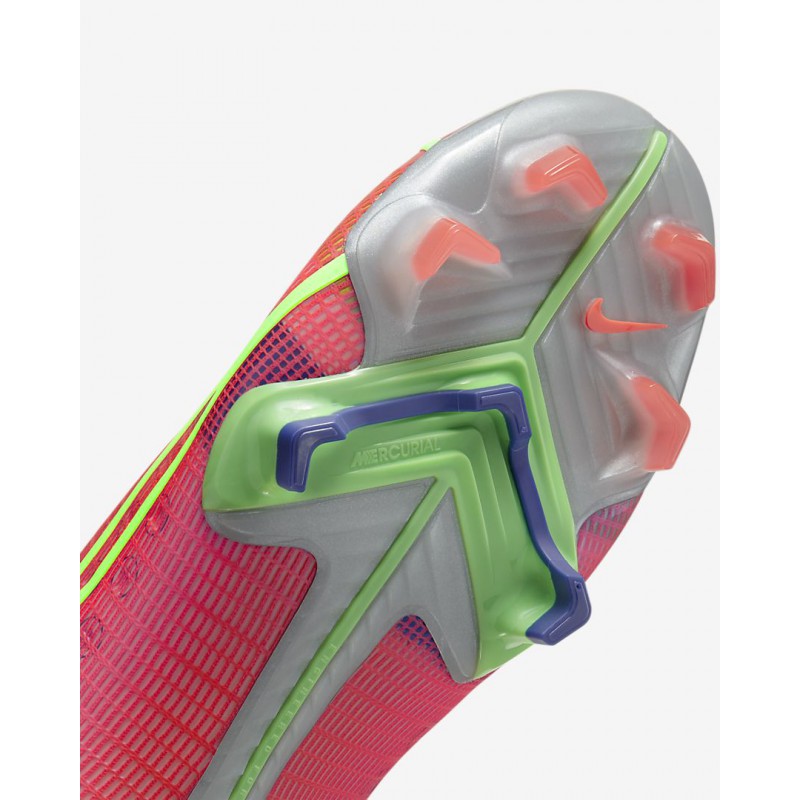 N5753 à¸£à¸­à¸à¹à¸à¹à¸²à¸ªà¸à¸±à¹à¸ à¸£à¸­à¸à¹à¸à¹à¸²à¸à¸¸à¸à¸à¸­à¸¥ Nike Mercurial Superfly 8 Elite FG-Bright Crimson/Indigo Burst 