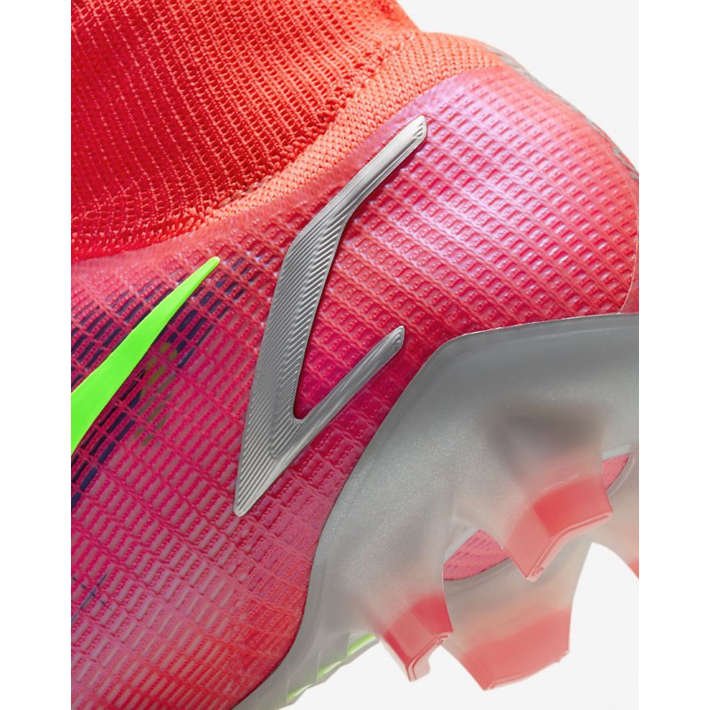 N5753 à¸£à¸­à¸à¹à¸à¹à¸²à¸ªà¸à¸±à¹à¸ à¸£à¸­à¸à¹à¸à¹à¸²à¸à¸¸à¸à¸à¸­à¸¥ Nike Mercurial Superfly 8 Elite FG-Bright Crimson/Indigo Burst 