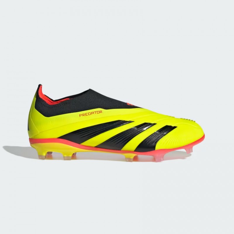 A7926 ADIDAS PREDATOR ELITE LACELESS Team Solar Yellow 2 Core Black Solar Red