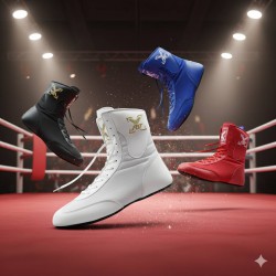 F3528 รองเท้ามวย F.B.T. PRO แบบสั้น