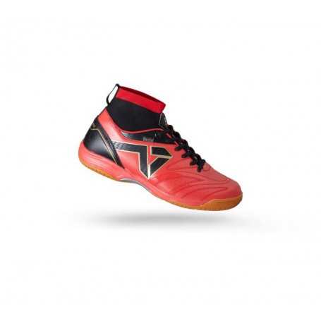 W0541 รองเท้าฟุตซอล Warix Maximum Speedy - สีแดง/ดำ